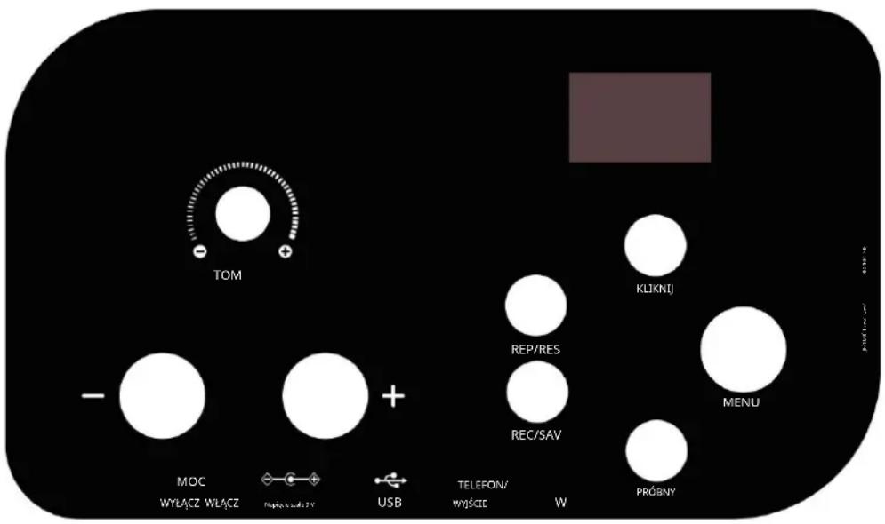 Vevor MT10B - WSTEP FUNKCJI - 1