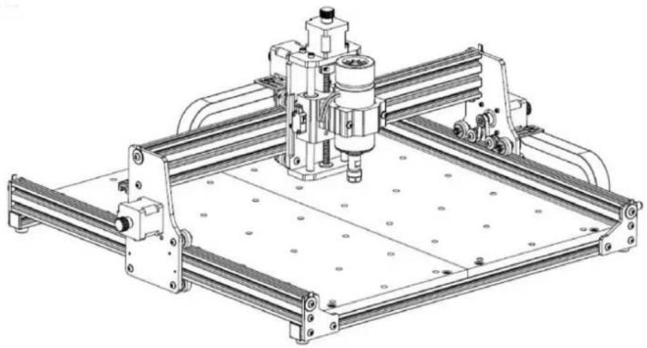 Vevor S4040 - CNC-GRAVERING - 1