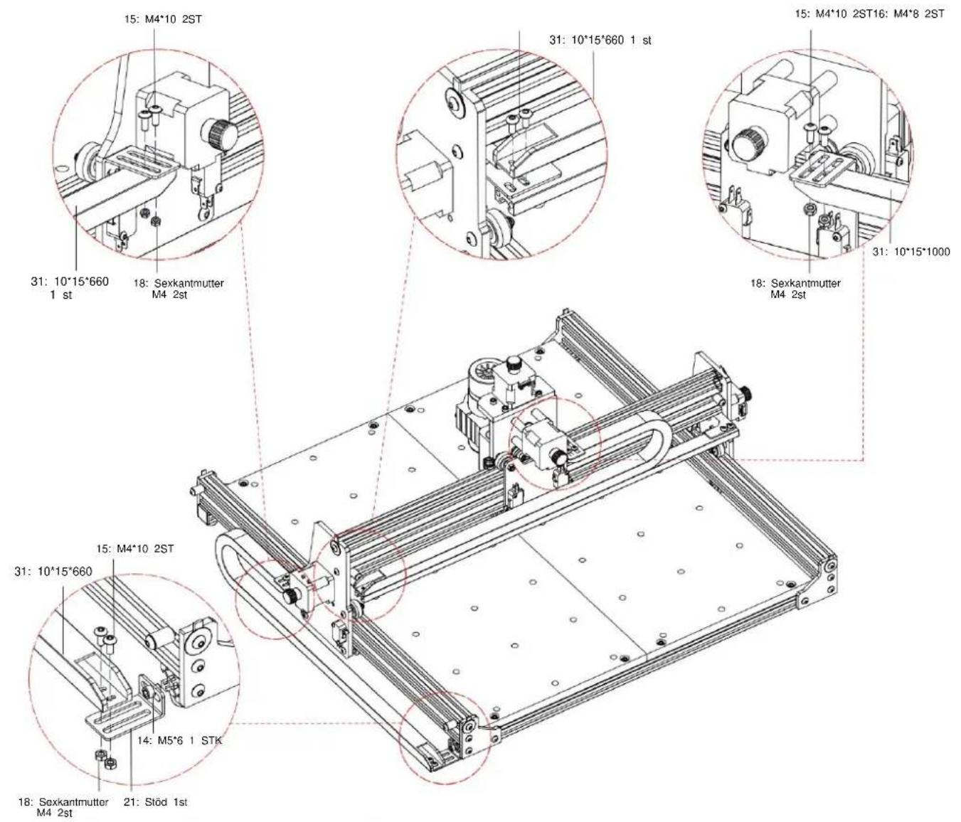 Vevor S4040 - ANVÄNDARMANUAL - 2