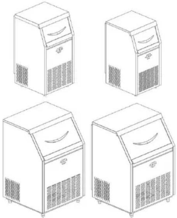 Vevor SSX90 - ICE MACHINE - 1