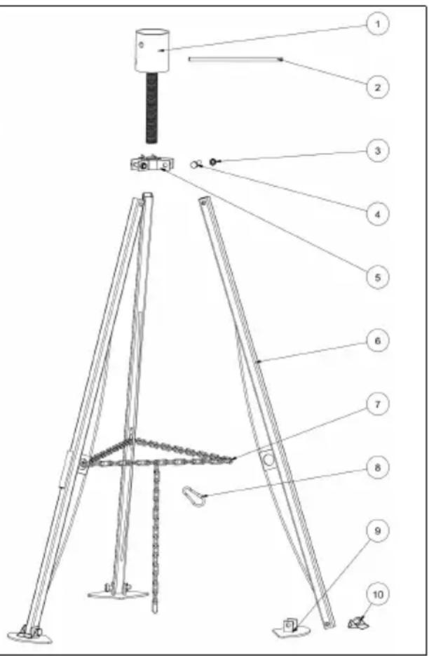 Vevor RV-5TH-5000 - SAVE THESE INSTRUCTIONS - 1