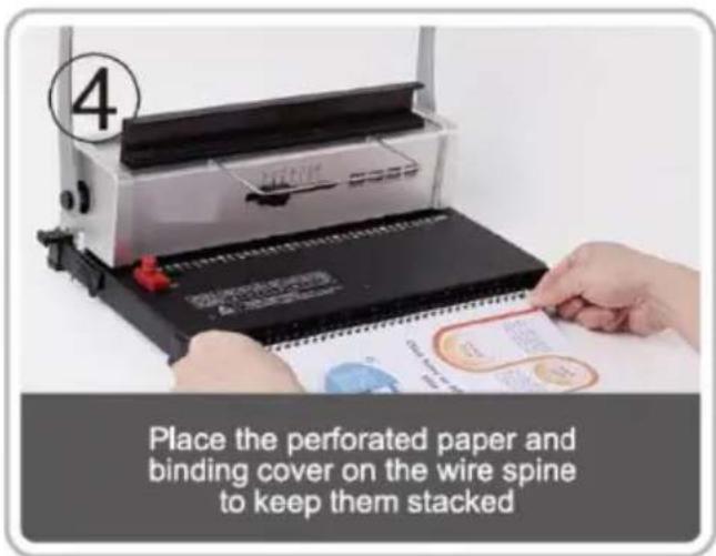 Vevor STD12B - Binding Operation - 2