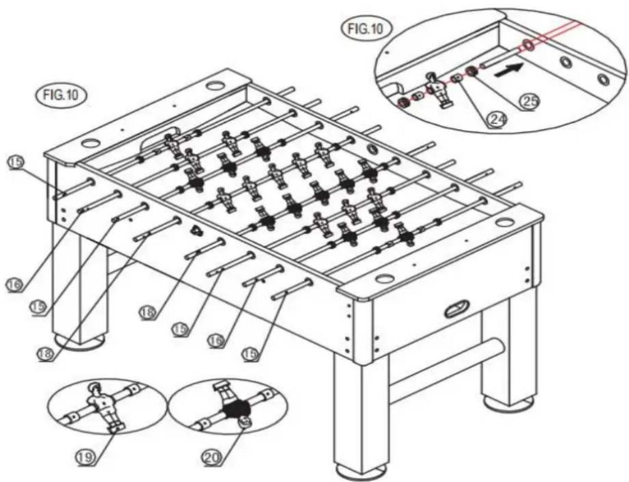 Vevor SUO-5529L - PARTS LIST - 39