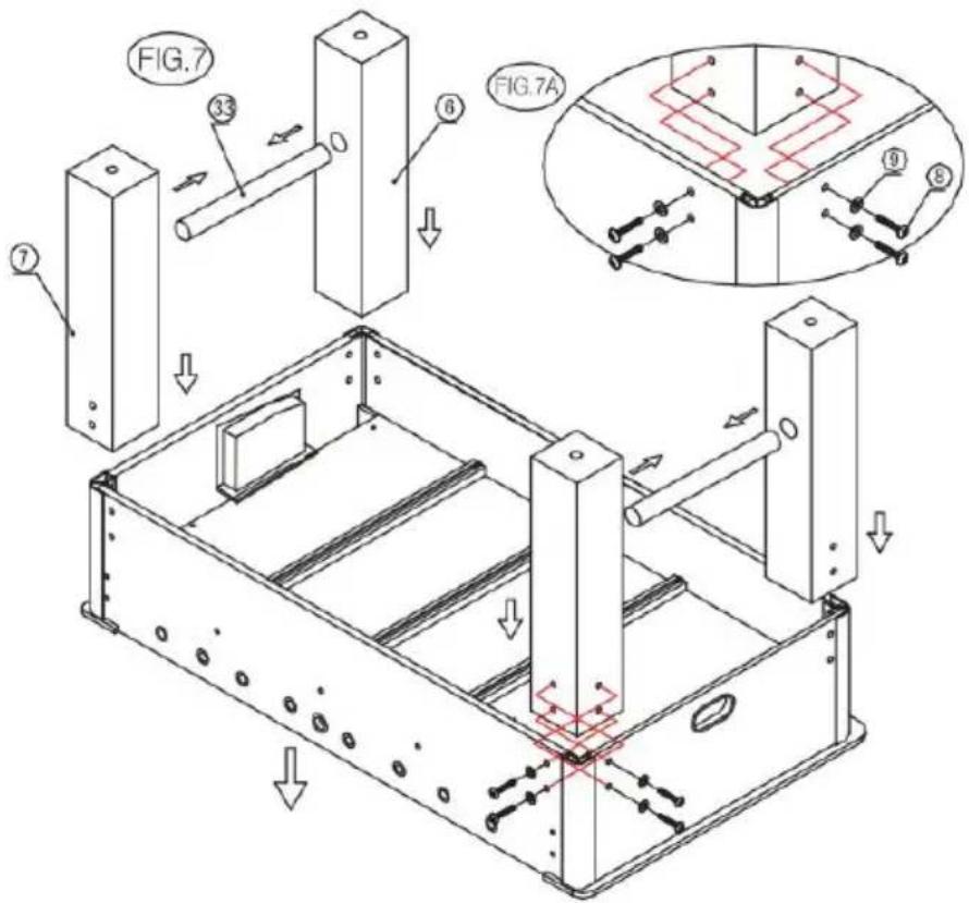 Vevor SUO-5529L - PARTS LIST - 36