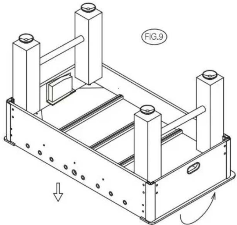 Vevor SUO-5529L - ASSEMBLY INSTRUCTIONS: - 9