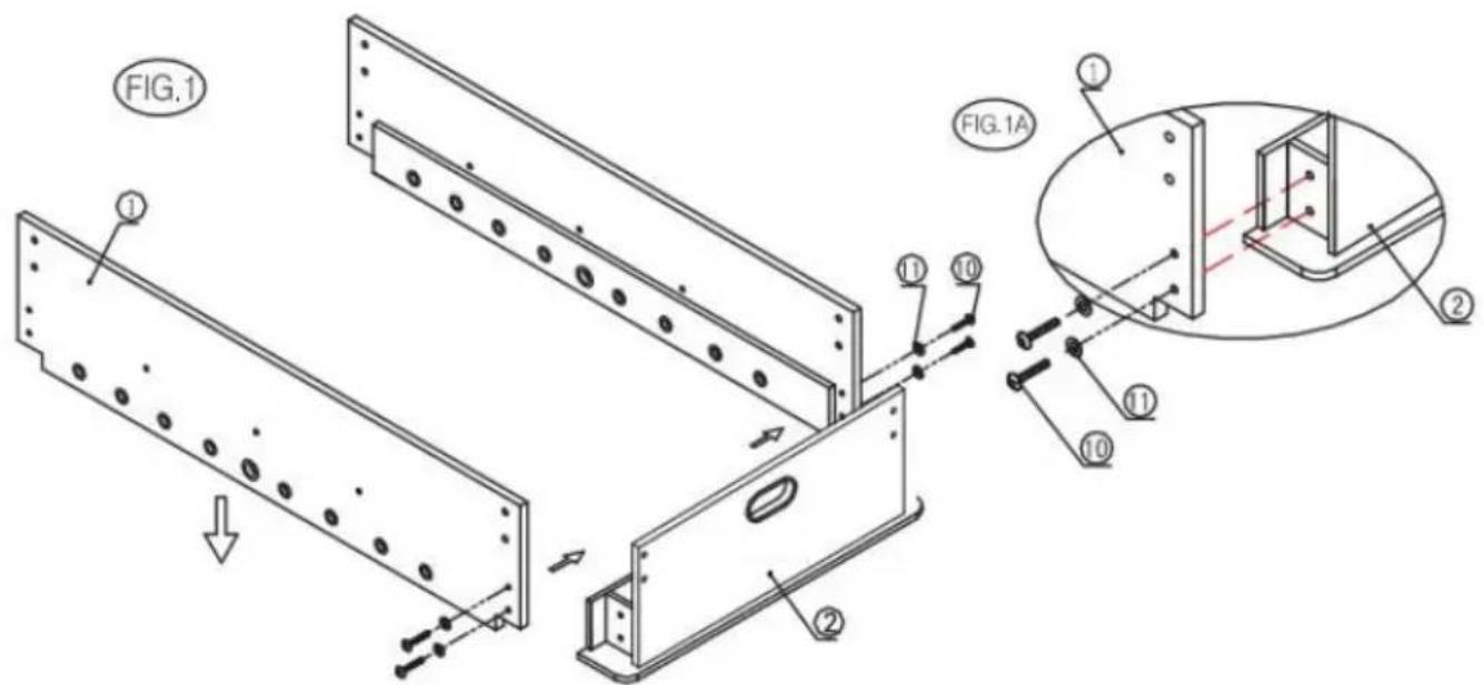 Vevor SUO-5529L - PARTS LIST - 34