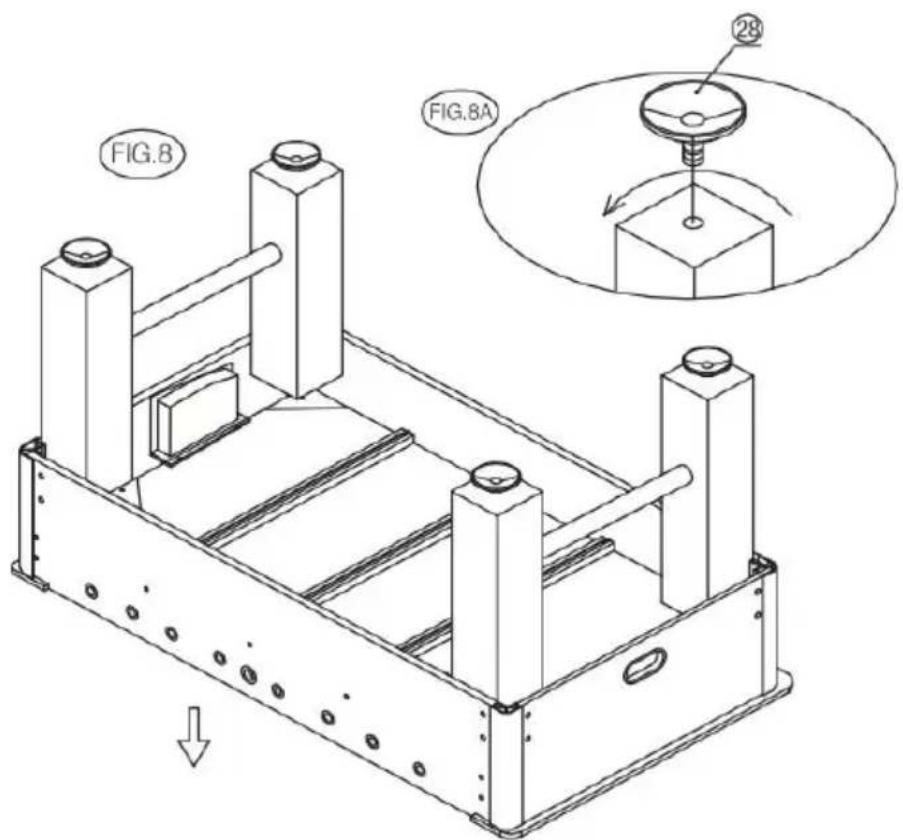 Vevor SUO-5529L - ASSEMBLY INSTRUCTIONS: - 8