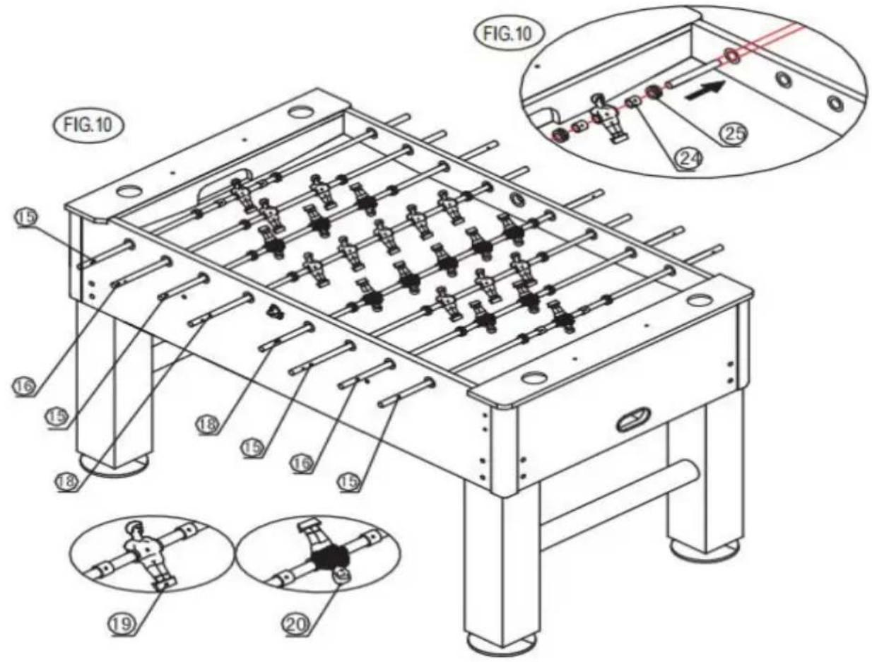 Vevor SUO-5529L - PARTS LIST - 39