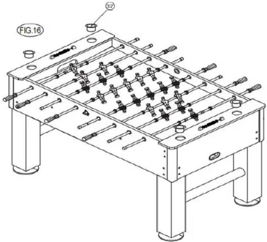 Vevor SUO-5529L - ASSEMBLY INSTRUCTIONS: - 17