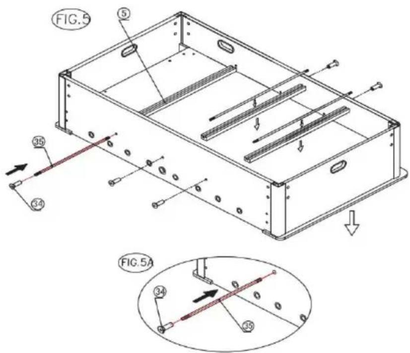 Vevor SUO-5529L - PARTS LIST - 36