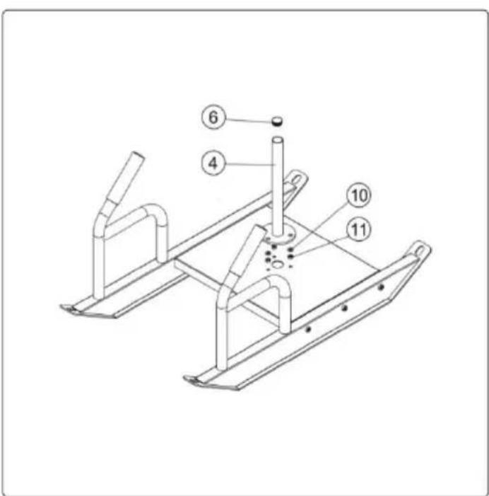 Vevor SHK-002 - Installationssteg - 2