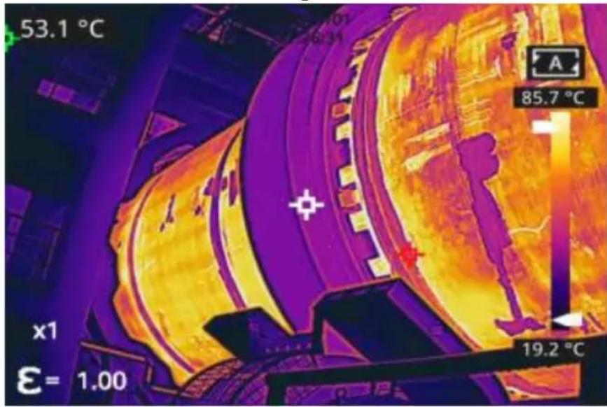 Vevor SC256M - Defektdetektering av elfast material i roterugn - 1