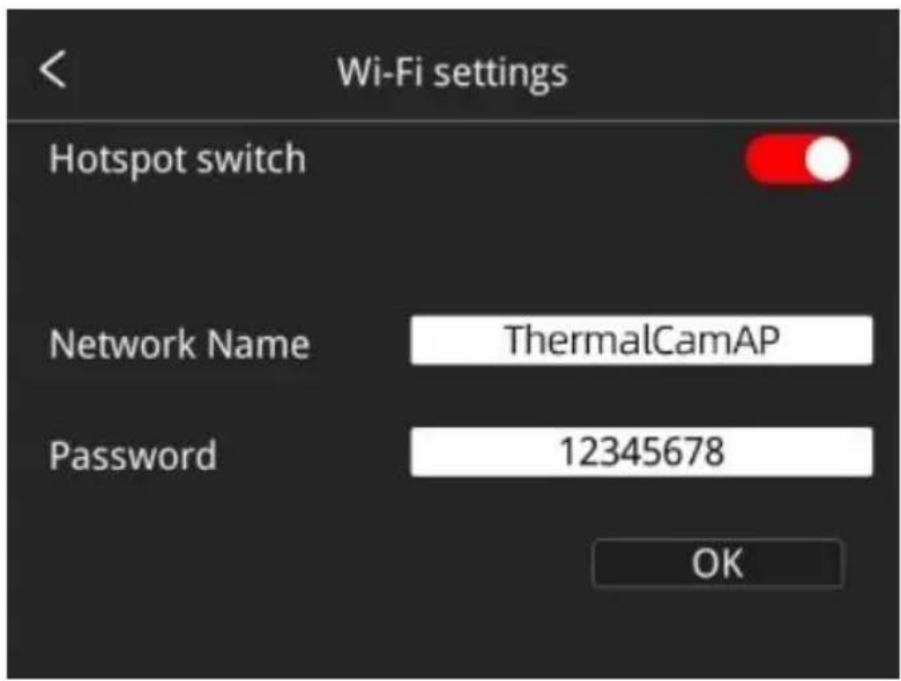 Vevor SC256M - Impostazioni Wi-Fi - 1