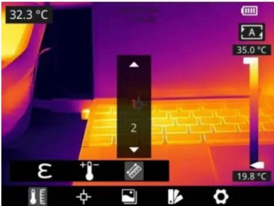 Vevor SC256M - - Omgevingstemperatuur : de reflectietemperatuur van het - 2