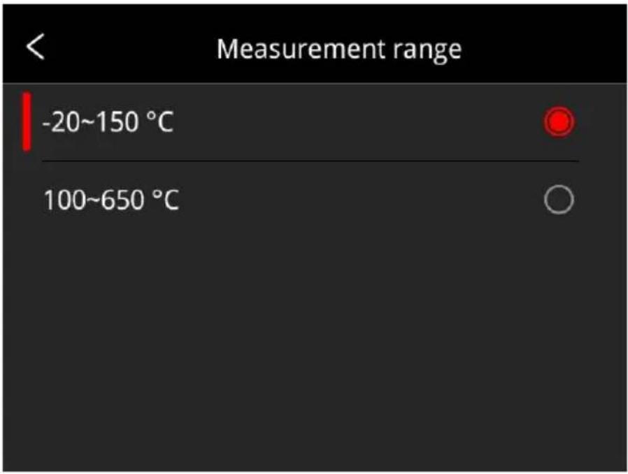 Vevor SC256M - Temperatuurmeetmodus - 2