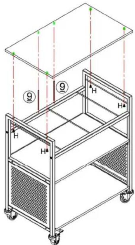 Vevor SS-501 - ASSEMBLY STEPS - 4