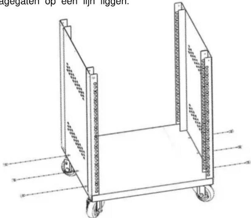 Vevor SPT-605-12 - INSTALLATIE VAN SERVER RACK - 3