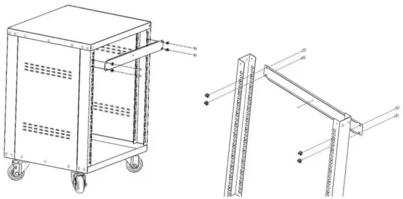 Vevor SPT-605-12 - INSTALLAZIONE SERVER IN RACK - 5