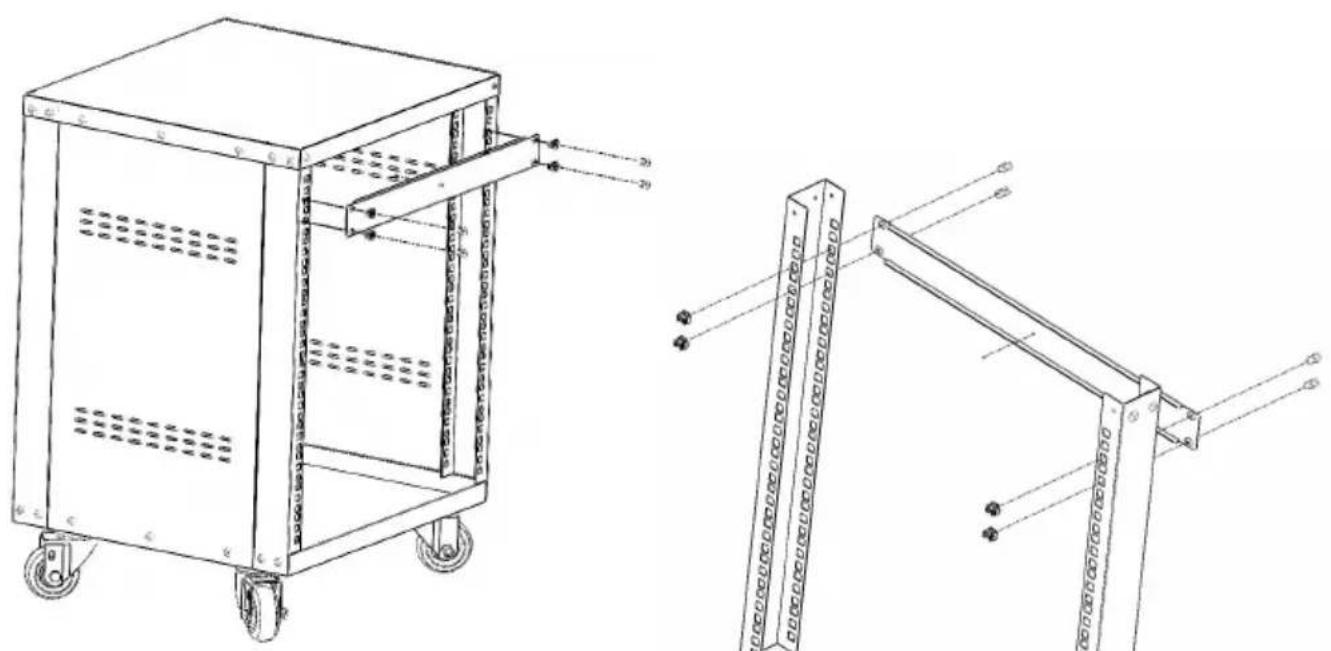 Vevor SPT-605-12 - SERVER RACK INSTALLATION - 5
