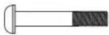 Vevor SJ706 - Allen Bolt (M10x85mm) [3 pcs] - 1