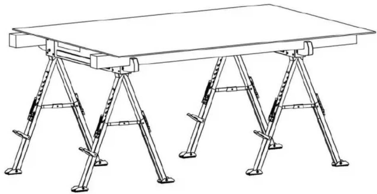 Vevor SL-T010 - Adjustable Legs - 5