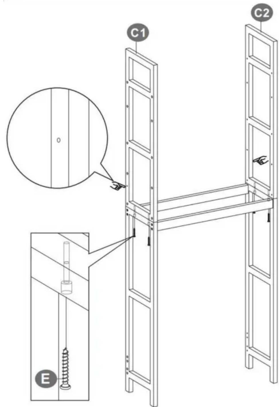 Vevor OPX-BTS170GR - ASSEMBLAGE DU PRODUIT - 3