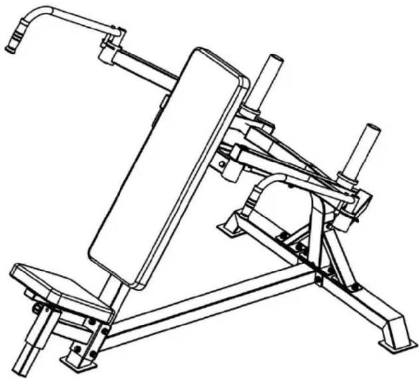 Vevor HM2908 - CHEST PRESS MACHINE - 2