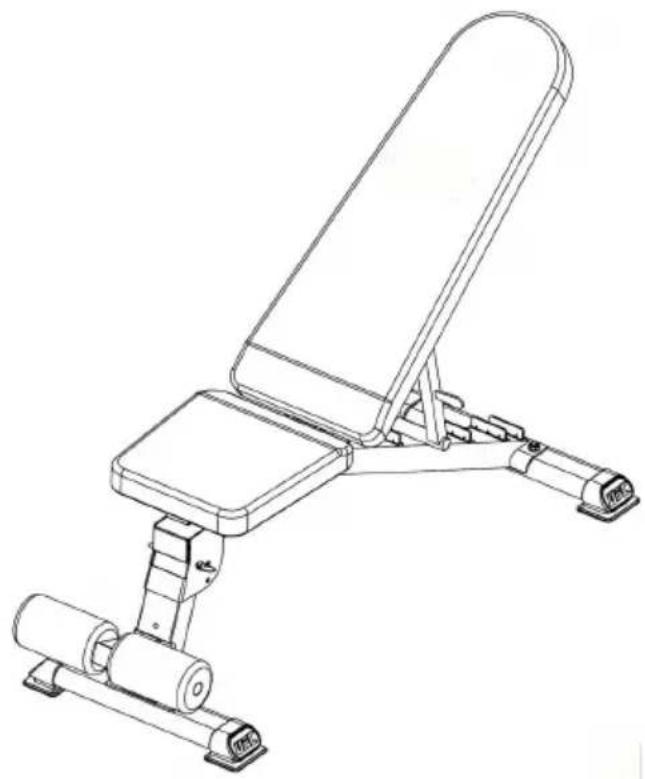 Vevor SJ602 - WEIGHT BENCH - 1