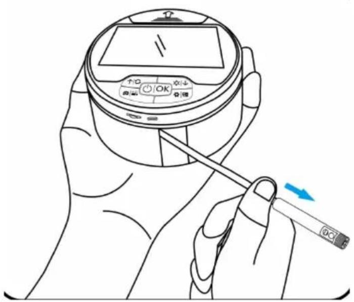Vevor SC12 - Step1: Long press to turn on - 1
