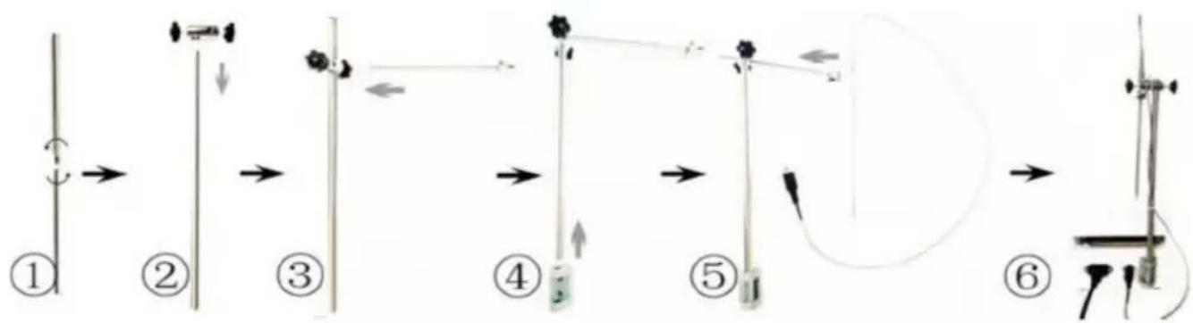 Vevor SH-3ABEI - Installationssteg för stödram och sensor - 1