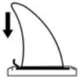Vevor SUP-305 - Installation de l'aileron central amovible - 2