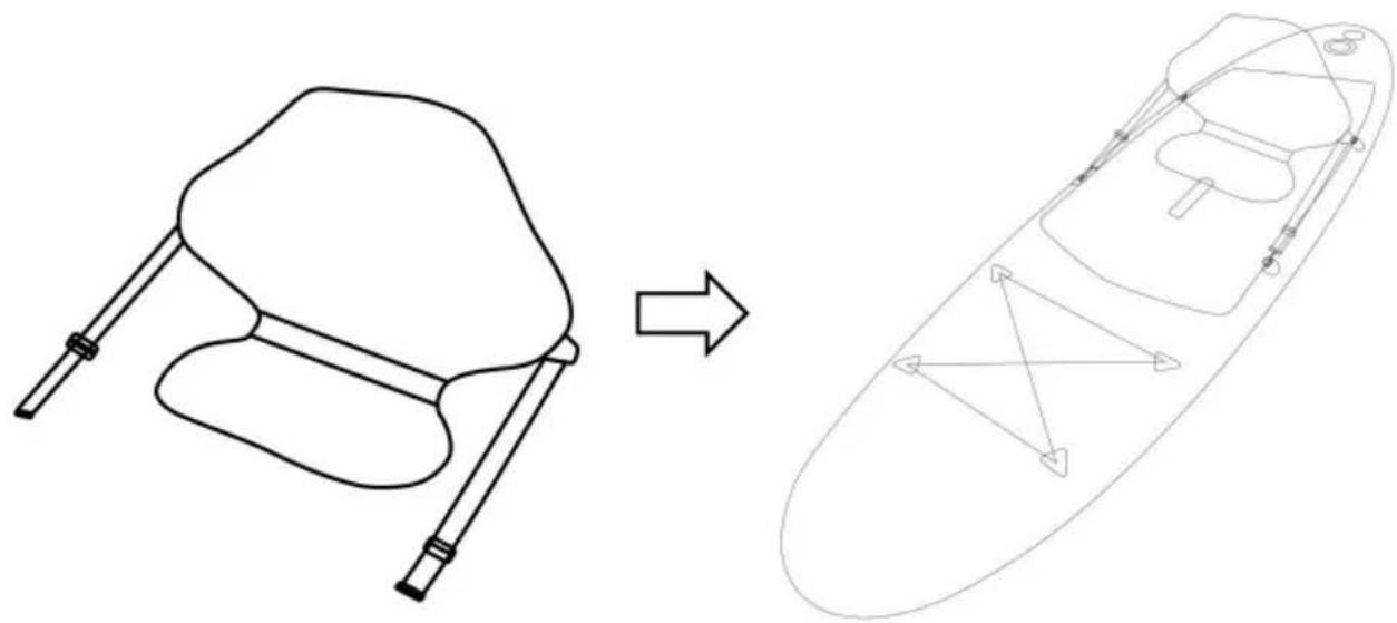 Vevor SUP-305 - Installazione del sedile - 1