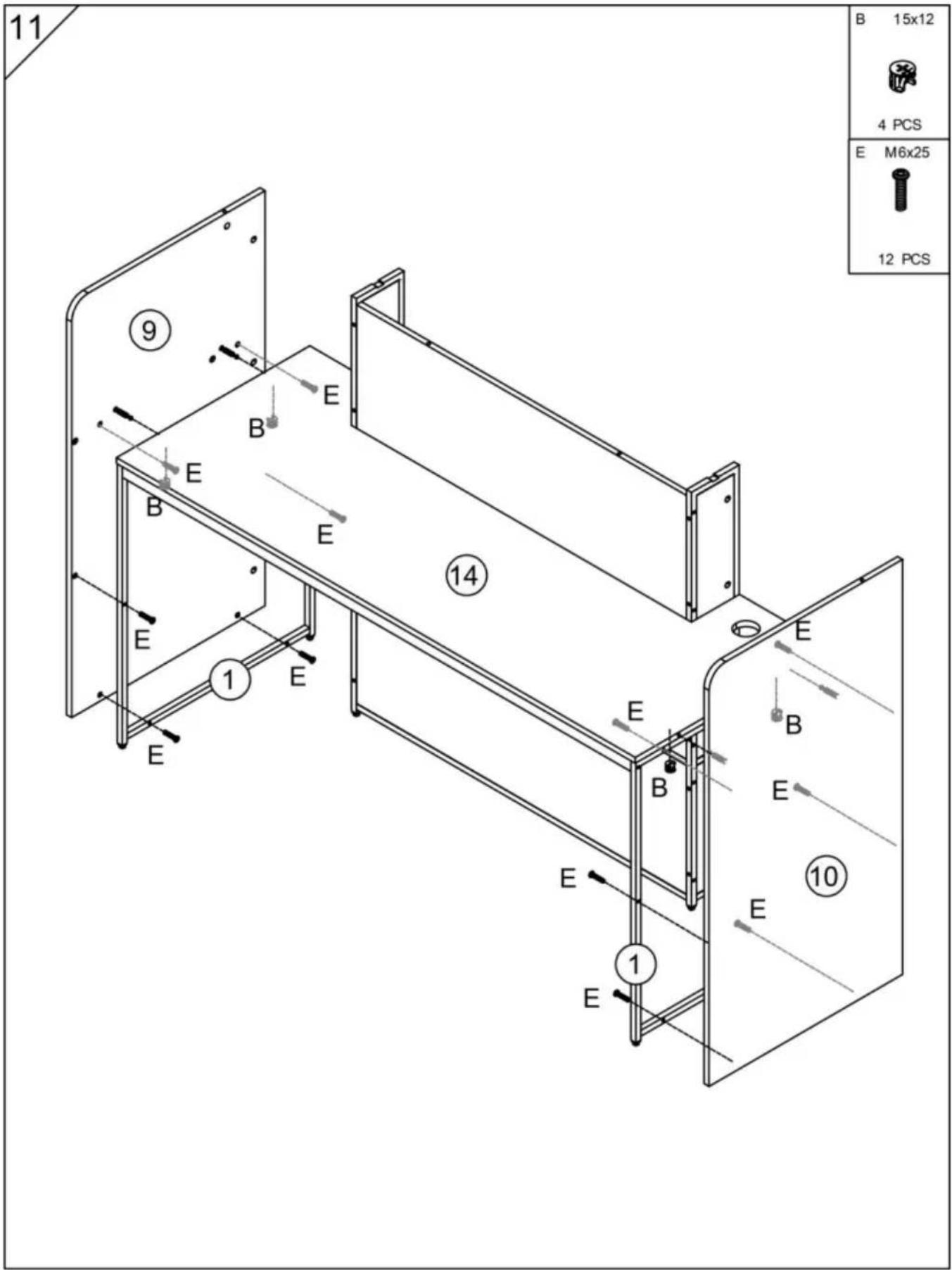 Vevor SS-602 - LISTA DE PIEZAS - 17