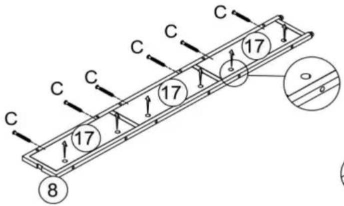 Vevor SS-602 - ELENCO DELLE PARTI - 4