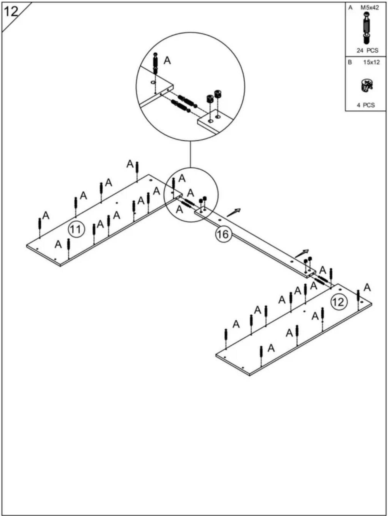 Vevor SS-602 - Cam Lock-bevestigingssysteem - 11