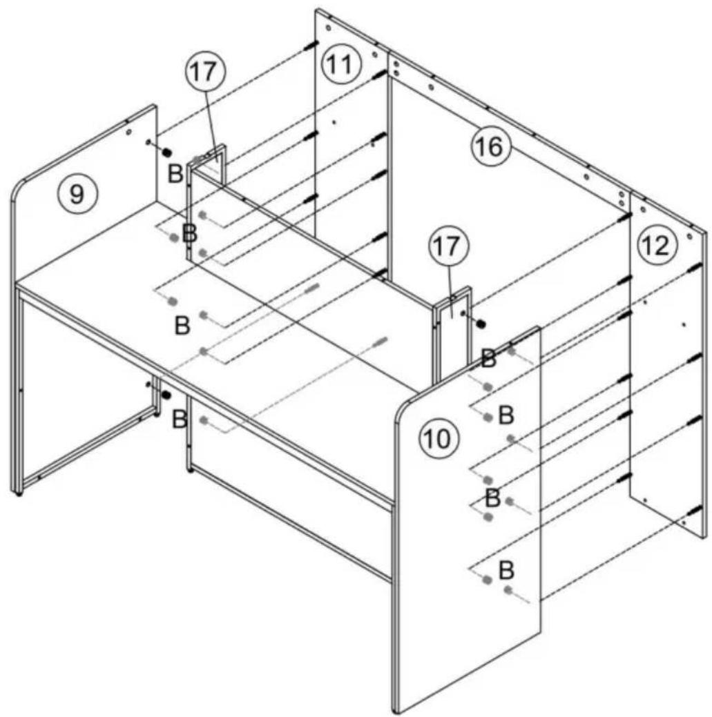 Vevor SS-602 - Cam Lock Fästsystem - 14