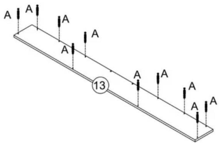 Vevor SS-602 - ELENCO DELLE PARTI - 22