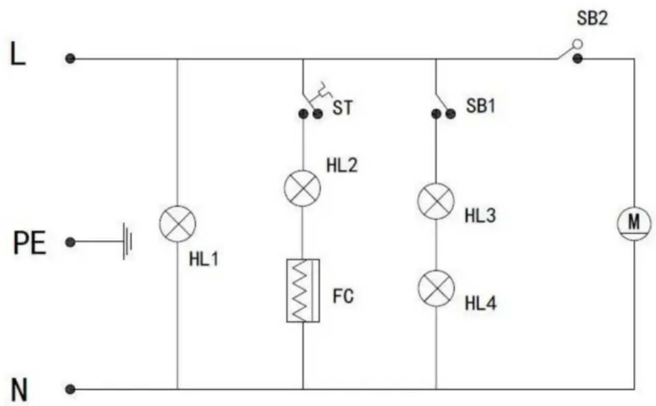 Vevor SC-PS14 - Schemat instalacji SC-PS14 - 3