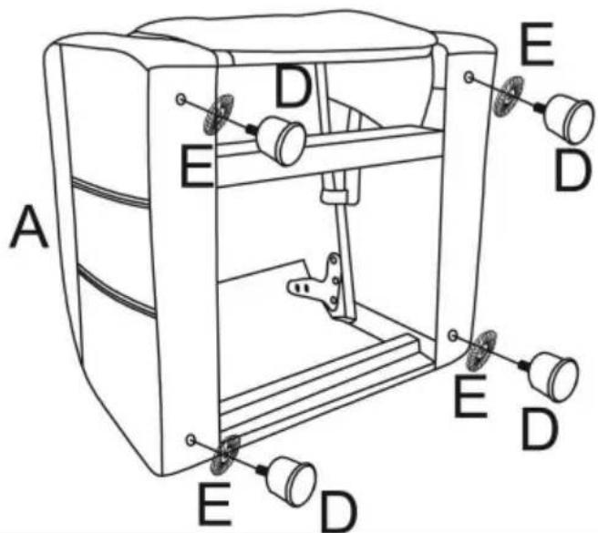 Vevor SX-81509 - ELENCO DEI PEZZI - 2