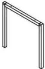 Vevor SR245385 - Esstisch - 8