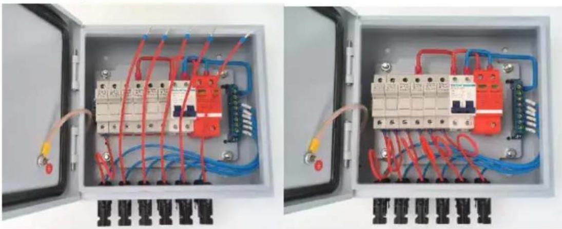 Vevor SP-HL-S252810-15A - Wiring Input- MC4 male connector with cable - 4