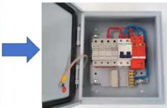 Vevor SP-HL-S252810-15A - Wiring Input- MC4 male connector with cable - 10