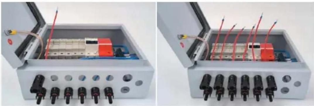 Vevor SP-HL-S252810-15A - Wiring Input- MC4 male connector with cable - 3