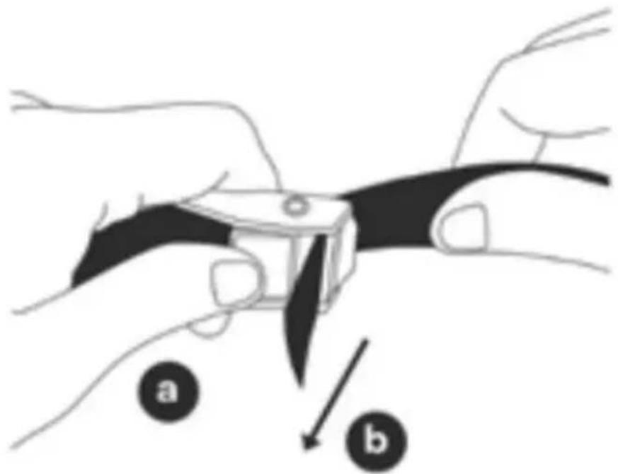 Vevor SM-BB01 - Paso 3: Apriete las correas de la hebilla de la cama: - 1
