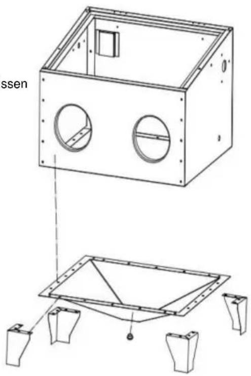 Vevor SBC90 - Mit M6x12 Schrauben verbinden - 1
