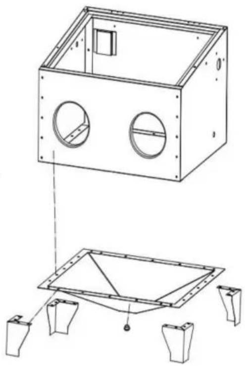 Vevor SBC90 - Główna konstrukcja - 2