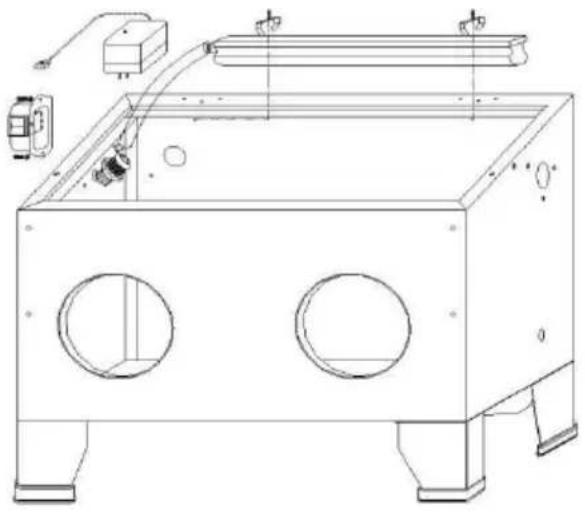 Vevor SBC90 - Main construction - 4