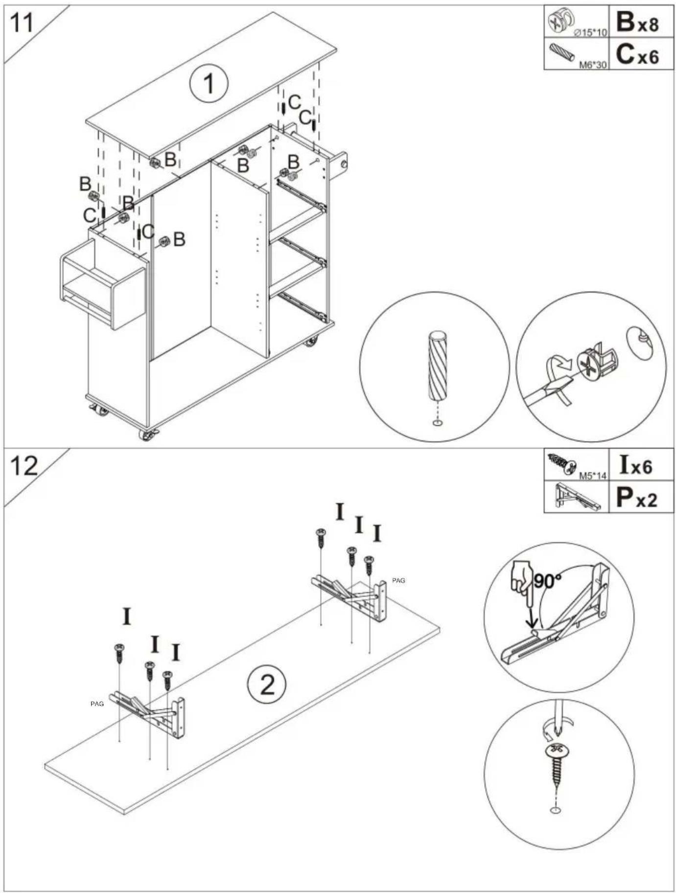 Vevor SR221265 - Cam Lock Fastening System - 13