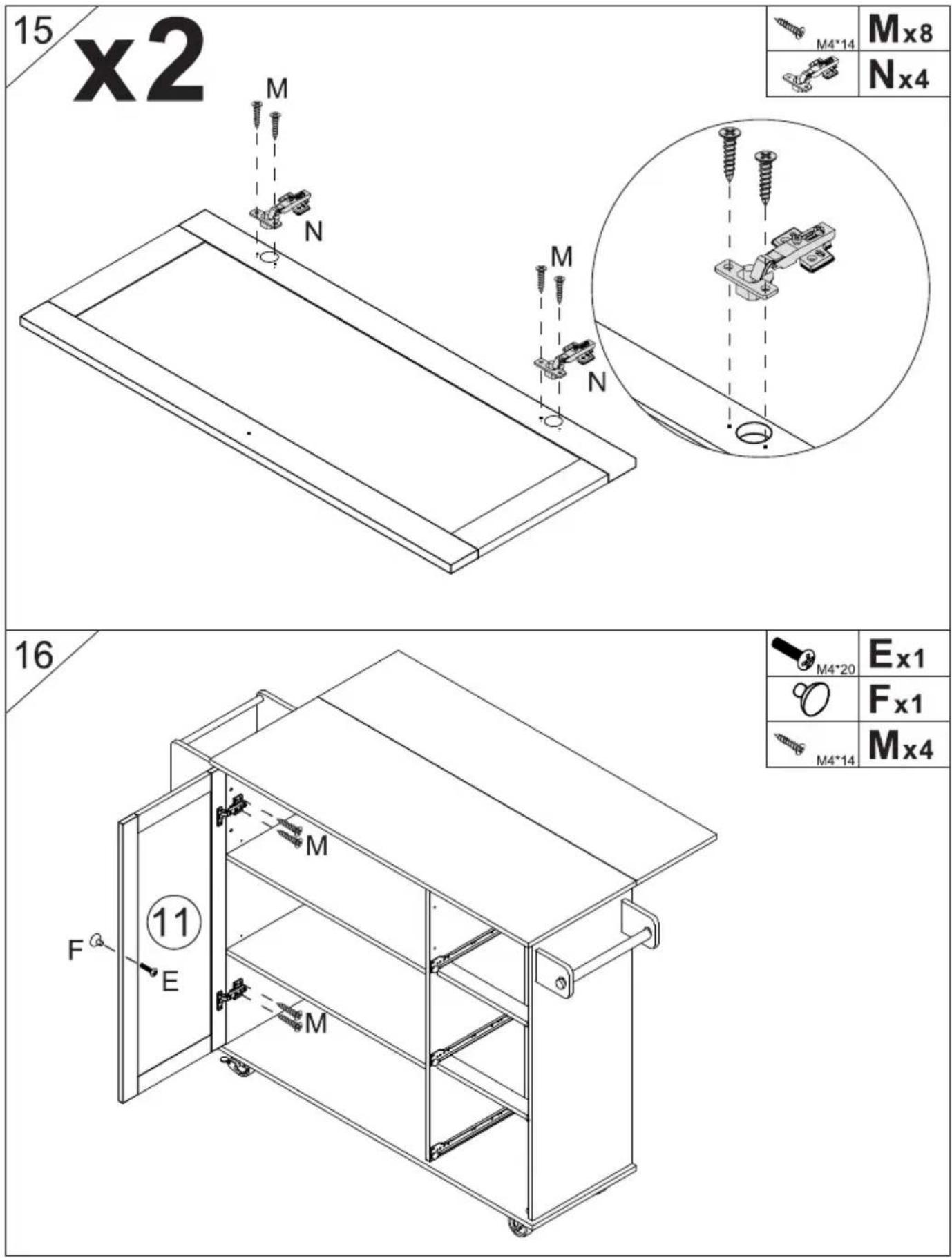 Vevor SR221265 - ASSEMBLY STEPS - 9