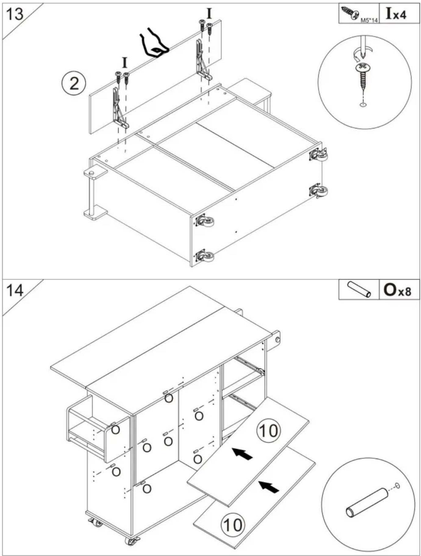 Vevor SR221265 - Cam Lock Fastening System - 14